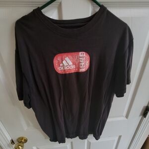 Black Adidas T-shirt size large